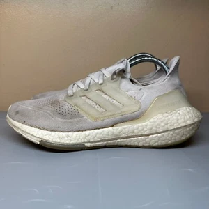 Adidas Ultraboost 21 Men's Sneakers Running Trainer Shoes White FY0379 Size 8 - Picture 1 of 20
