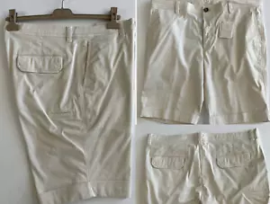 Brunello Cucinelli Bermudas Shorts Cargo Chinos Gabardina Corto Pantalones Nuevo - Picture 1 of 12