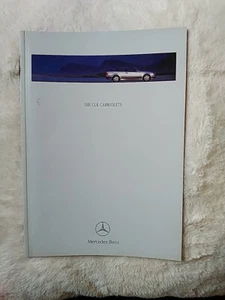 CLK Cariolets Mercedes Benz Broschüre 1999 (54 Seiten) - Bild 1 von 7