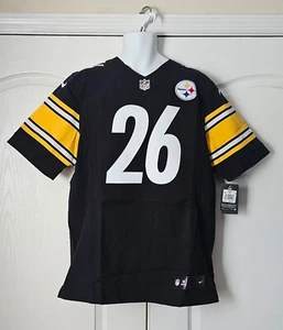 LeVeon Bell PITTSBURGH STEELERS Black Stitched NIKE Jersey On Field Size 44 NWT - Picture 1 of 4