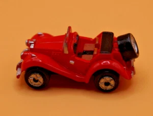 Vintage 1987 Galoob Micro Machines MG TF 1954 Red Roadster Convertible - Picture 1 of 5