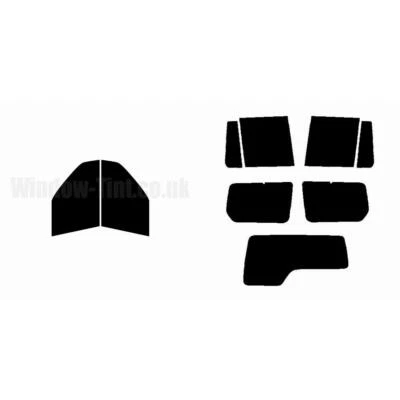 For Land Rover Discovery LR4 2009-16 Full Pre Cut Window Tint Kit Front & Rear - Image 1 of 4