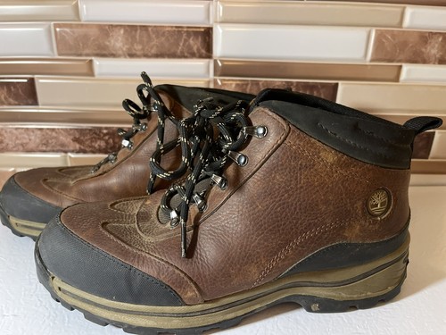 Stivali da trekking Timberland Back Road in pelle marrone 22913 uomo ragazzo taglia 5