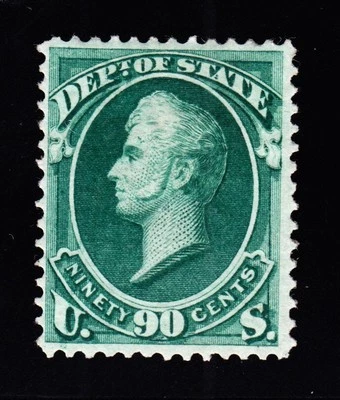 US O67 90c State Department Official Mint VF appr OG H w/ PF Cert SCV $1050 - Image 1 of 3