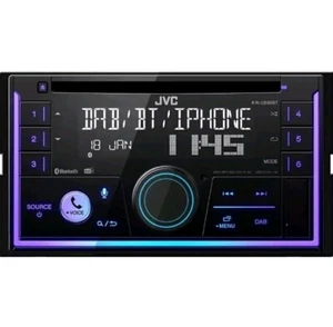 JVC KW-DB95BT Doppel-DIN CD/MP3-Autoradio DAB Bluetooth USB iPod - Bild 1 von 3