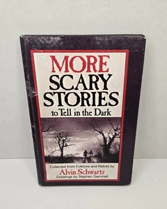 More Scary Stories To Tell In The Dark Alvin Schwartz Hardcover Ex Library HTF - Picture 1 of 21