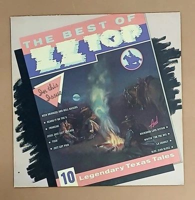 The Best Of ZZ Top 1977 LP London Records PS 706 * Sterling* - Image 1 of 4