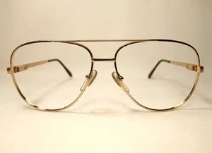 Eyeglasses, Aviator, Elvis 2.0, Gold plated, frames, GOLF Paris, vintage NOS - Picture 1 of 10