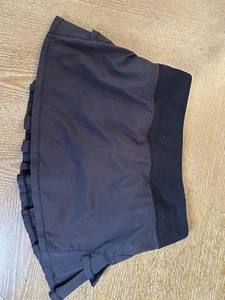Ivivvva By Lululemon Black Skort Size 10 Tennis - Picture 1 of 4