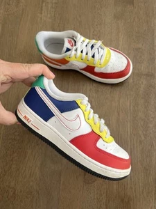 Air Force 1 Low LV8 Rubik's Cube Unisex Kids Size 12.5 - Picture 1 of 10