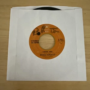 1974 Minnie Riperton Lovin' You - The Edge of a Dream 45 record Epic - Imagen 1 de 2