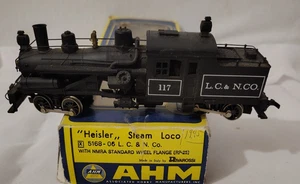 HO Scale Train Rivarossi Heisler L.C. & N.CO. #117 For Parts or Repair - Picture 1 of 12