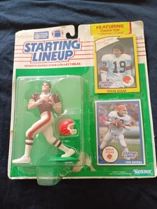 1990 Bernie Kosar Startaufstellung Cleveland Browns Variante braun Trikot wie abgebildet - Bild 1 von 6