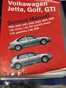 Volkswagen Jetta, Golf, GTI Service Manual : 1. 8L Turbo, 1. 9L TDI and PD - Picture 1 of 7