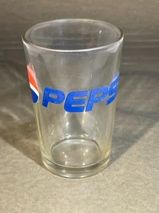 Pepsi Logo Trinkgläser Vintage Sammlerstück Cola Soda Pop 4oz (990) - Bild 1 von 2