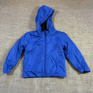 NIKE Toddler's Blue Fleece Linded Hooded Full Zip Jacket Size 3T (2-3 years) - Picture 1 of 6