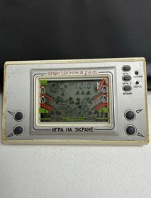 RARE VINTAGE SOVIET  MICKEY MOUSE USSR CATCH EGG ELEKTRONIKA GAME & WATCH