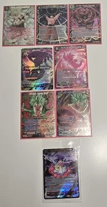 Dragon Ball Super Card Game Lot 8 Holo Foil TCG Cards NM/M - Picture 1 of 4