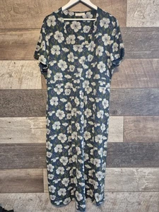 Vestido Seasalt 'Seed Packet' Mezcla Bambú Talla UK 26 Talla Grande - Imagen 1 de 7