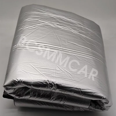 Alfombrilla de espuma amortiguadora protector térmico cortafuegos para capó de coche 10 mm impermeable autoadhesiva Foto 1 de 4