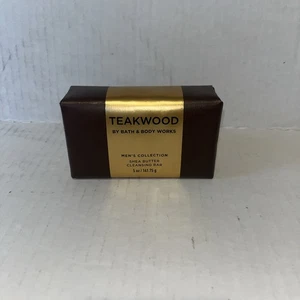Bath & Body Works Herren TEAKWOOD Sheabutter reinigende Seife 5oz NEU - Bild 1 von 1