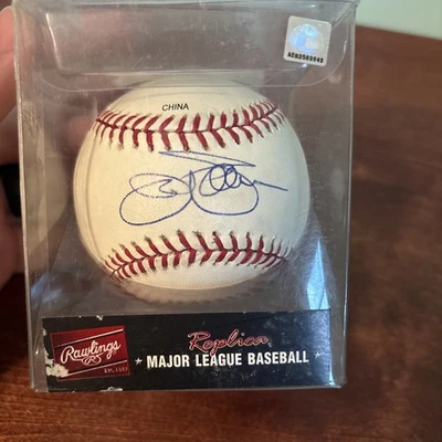 Autographed/Signed Jim Palmer Rawlings Baseball MLB Baltimore Orioles - Image 1 of 4