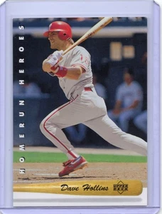 1993 Upper Deck Homerun Heroes Dave Hollins #HR10 Philadelphia Phillies - Picture 1 of 2