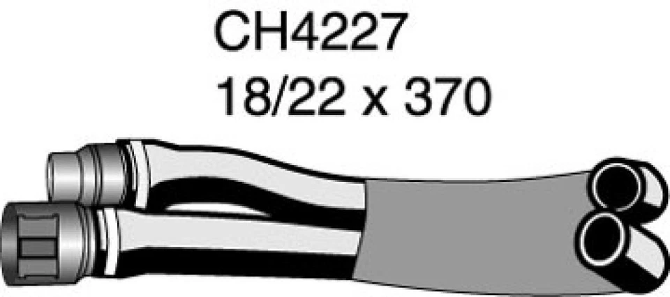 FRONT HEATER HOSE FOR HOLDEN COMMODORE VE VF 6.0L LS2 L76 L77 6.2L LS3 - Image 1 of 1