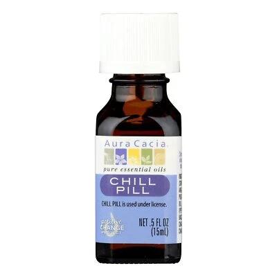 Aura Cacia  Essential Solutions Chill Pill  1 Each  0.5 Oz - Image 1 of 2