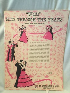 Waltz Hits Through The Years Complete Guitar Chords Piano Music Book - Picture 1 of 4