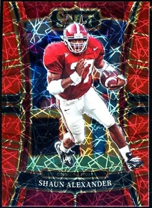 2023 Panini Select Draft Picks #28 Shaun Alexander Red Laser Prism - Picture 1 of 2