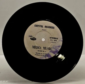 Capitol Records Presents Media Music - Release No. 4, 7" 33 rpm - SYB -2118 - Imagen 1 de 2