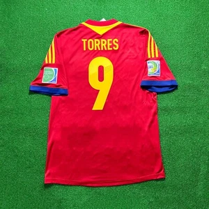 2013 Spain Home Jersey Fernando Torres Football Shirt BNWT L Confederations Cup - Picture 1 of 24