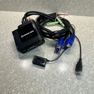 IOGear 2-Ports externe USB KVM mit Audio Switch Modell 'GCS72U' gebraucht - Bild 1 von 6