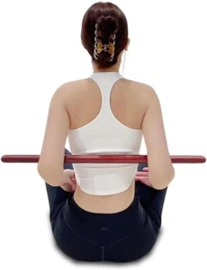 Multipurpose Wooden Pranayama Stick Detachable Robust Yoga Pole - Picture 1 of 4