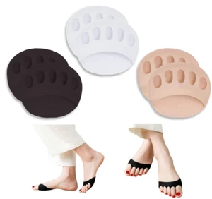 (Paquete de 2) SooGree - Almohadillas metatarsianas calcetines invisibles para mujer - 3 pares cada paquete - Imagen 1 de 8