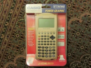 Vintage Casio Power Graphic fx-9750G Plus Calculator NEW NIP - Picture 1 of 6