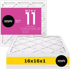 Simply Filters 16x16x1 MERV 11, MPR 1000, AC Ofen HLK Luftfilter - Bild 1 von 56