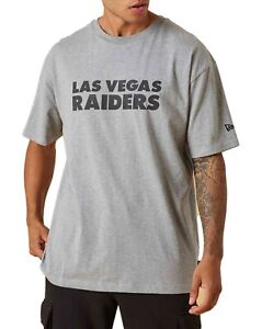 New Era - NBA Las Vegas Raiders Délavé Paquet Wordmark Oversize T-Shirt