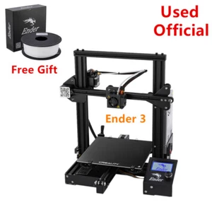 Used Creality Ender 3 3D Printer 220X220X250mm DC 24V DIY Printer US Stock - Picture 1 of 12