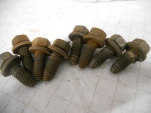 Corvette OEM 1968  to 1982 set of 16 door hinge bolts Mixed Head Bolt Markings - Bild 1 von 3