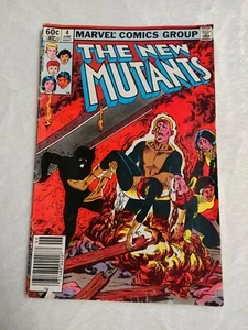 Vintage The New Mutants June 1983 Volume 1 Number 4 Marvel Comics Group Newstand - Picture 1 of 5