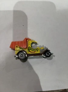1977 Hot Wheels A Truckin' Ford Model A Dump Truck Orange & Yellow w/BW - VTG - Picture 1 of 4