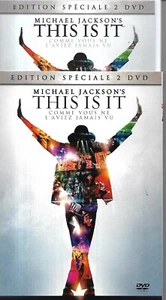 DOUBLE DVD AVEC FOURREAU MICHAEL JACKSON'S THIS IS IT EDITION COLLECTOR - Picture 1 of 2