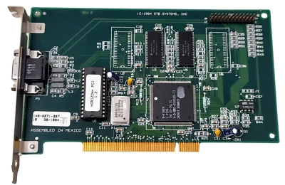 Retro/Vintage STB Systems 1X0-0271-307 PCI Graphics Card - Image 1 of 3