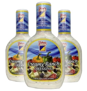 CREAMY RANCH Salad Dressing Dipping Sauce Kitchen Seasonings Spices 16oz. 3-Pack - Picture 1 of 2
