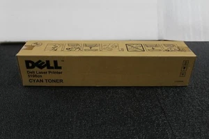 Genuine OEM Dell GG579 Cyan Standard Yield Toner Cartridge *FAST SHIPPING* - Picture 1 of 4