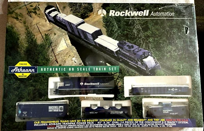 ATHEARN HO - Rockwell Automation Train Set - Image 1 of 4