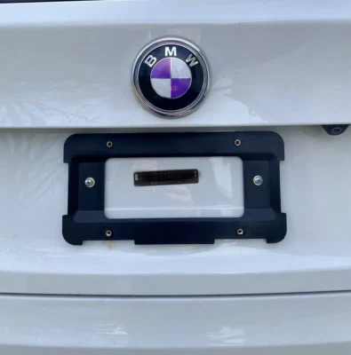 Rear License Plate Holder Mount Adapter Bracket for BMW 428i 430i 435i M4 M440i - Image 1 of 4