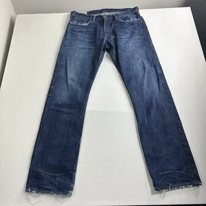 Polo Ralph Lauren Classic Fit 867 Blue Jeans Mens Size 34x34 Denim Dark Wash - Picture 1 of 10